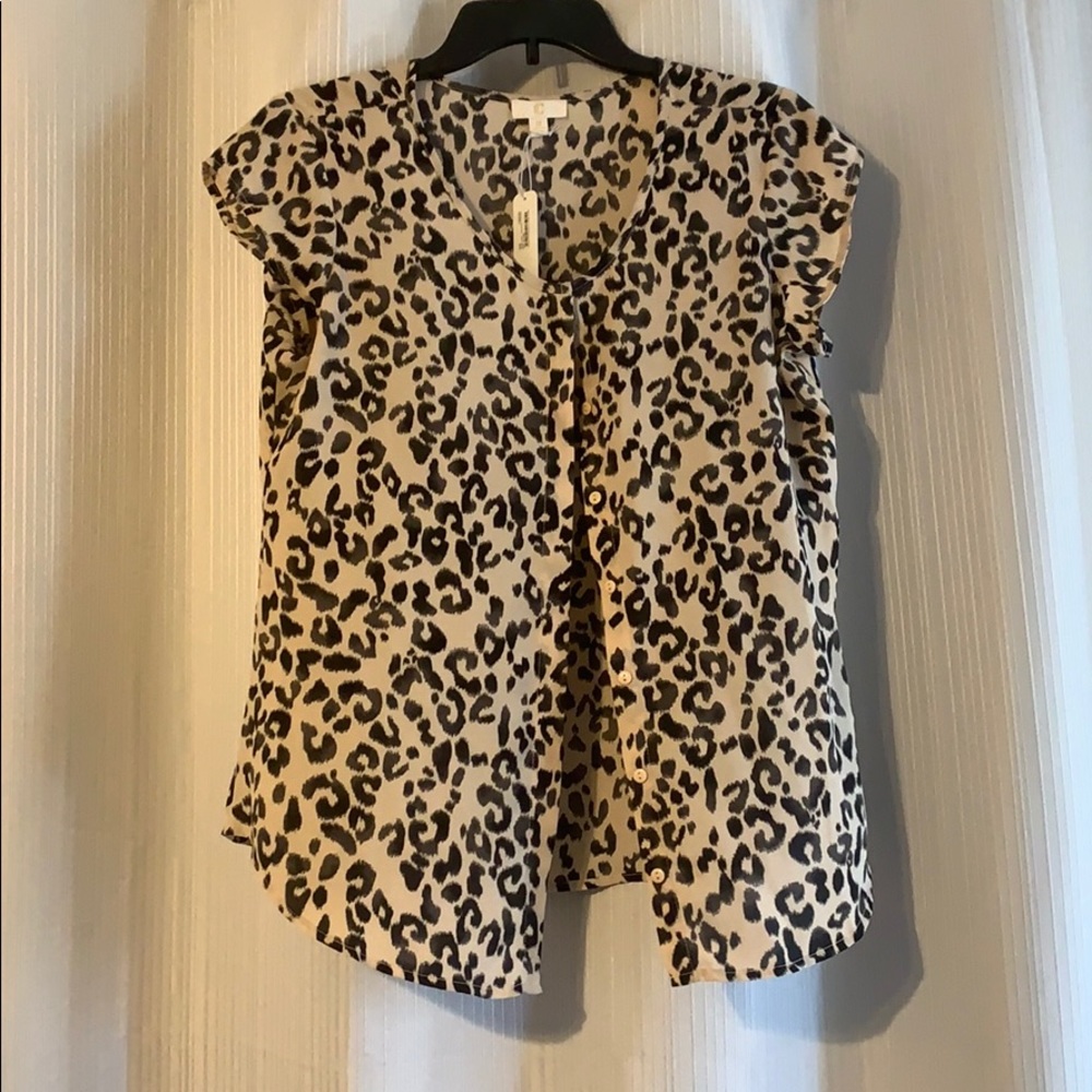 Leopard blouse